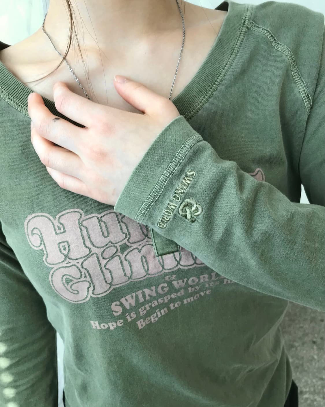 Underwraps 빈티지 로고 롱슬리브 상품이미지5