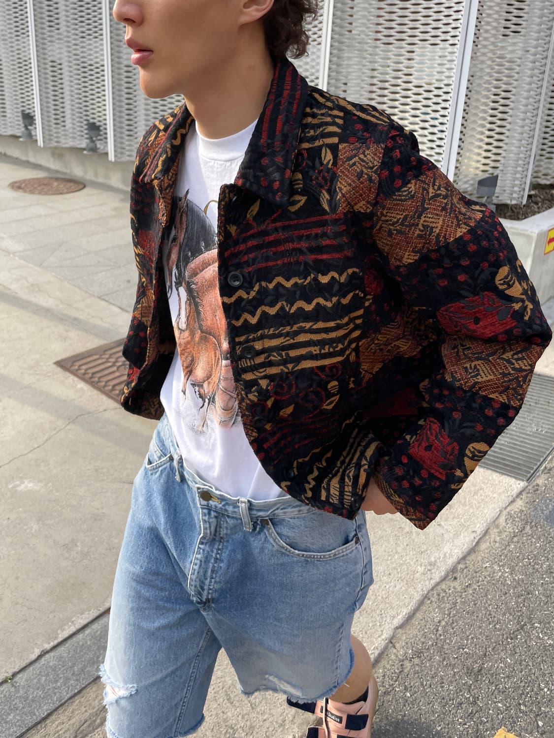 90’s ethnic gobelin jacket 상품이미지9
