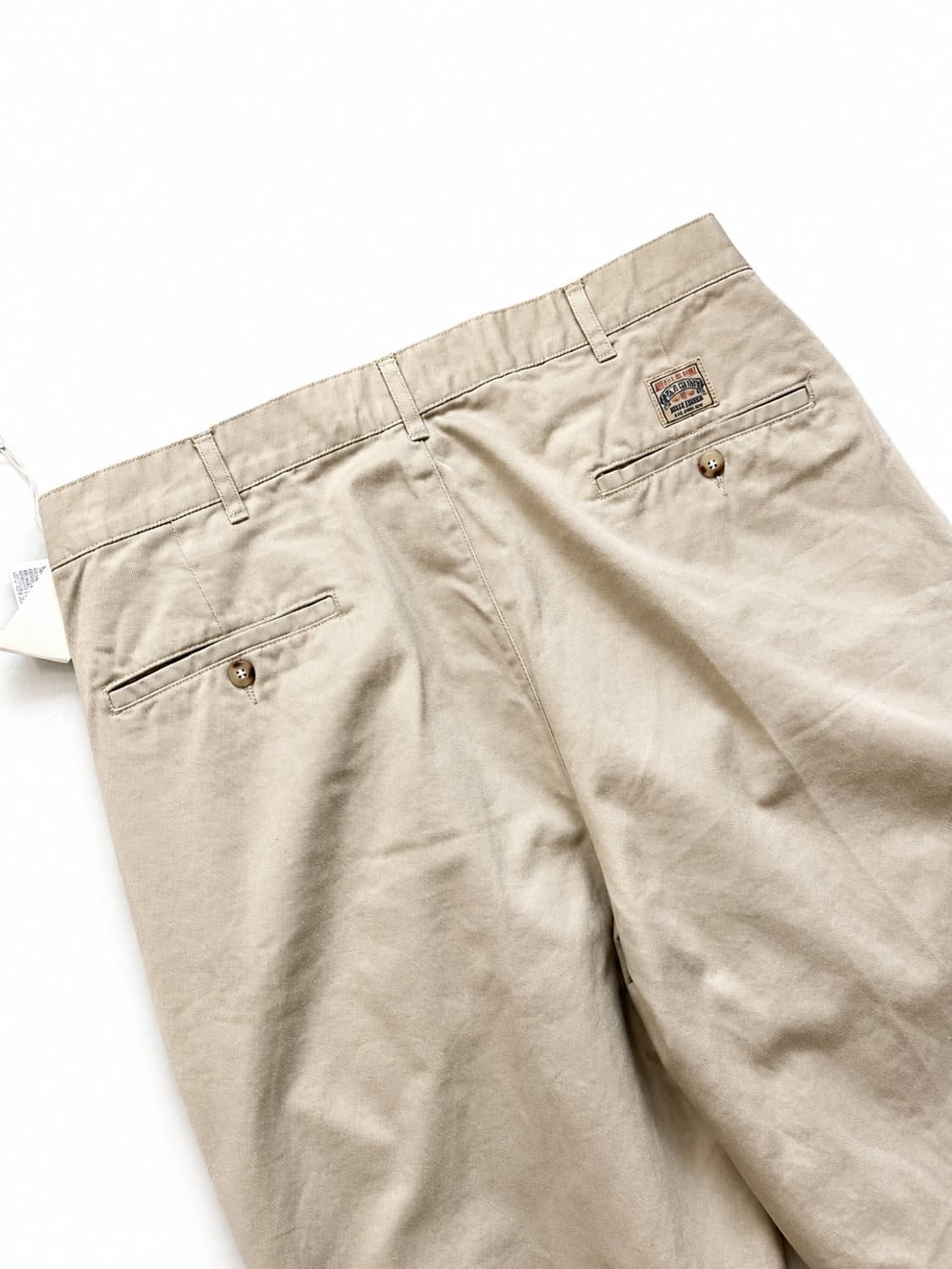 90s 폴로 랄프로렌 클래식 코튼 팬츠 34" 데드스탁 상품이미지10