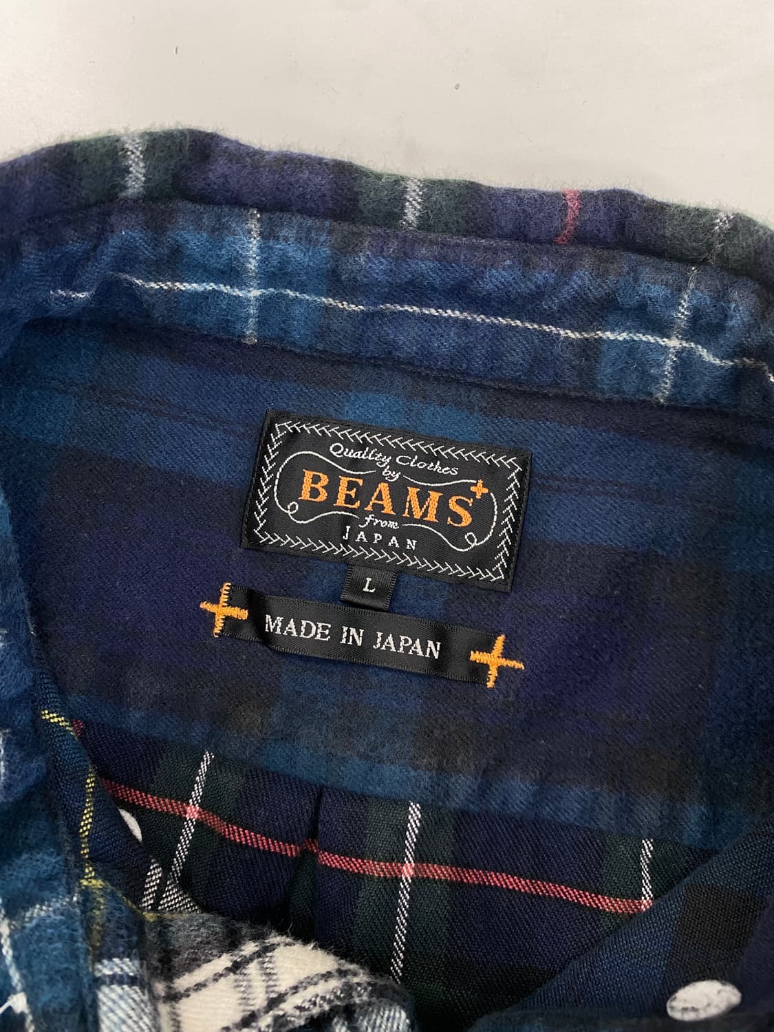 빔즈 플러스 버튼 다운 플란넬 셔츠 상품이미지7