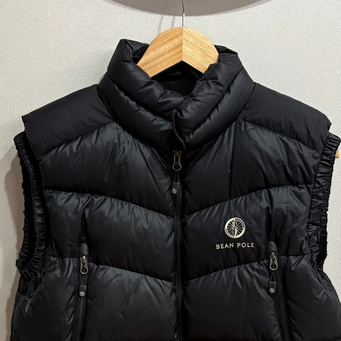 빈폴 아웃도어 구스다운 패딩 조끼 블랙 90~95 상품이미지2