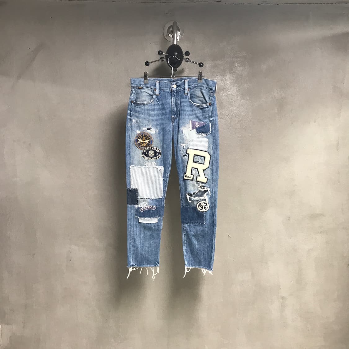 폴로 랄프로렌 패치 데님 팬츠 26(W) 상품이미지1