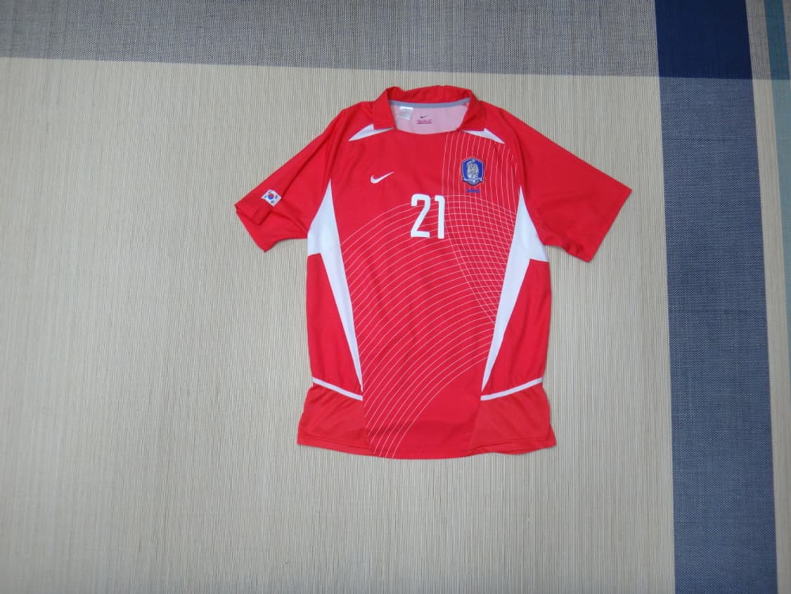 (2XL) 2002 월드컵 국가대표 박지성 나이키 유니폼 상품이미지2