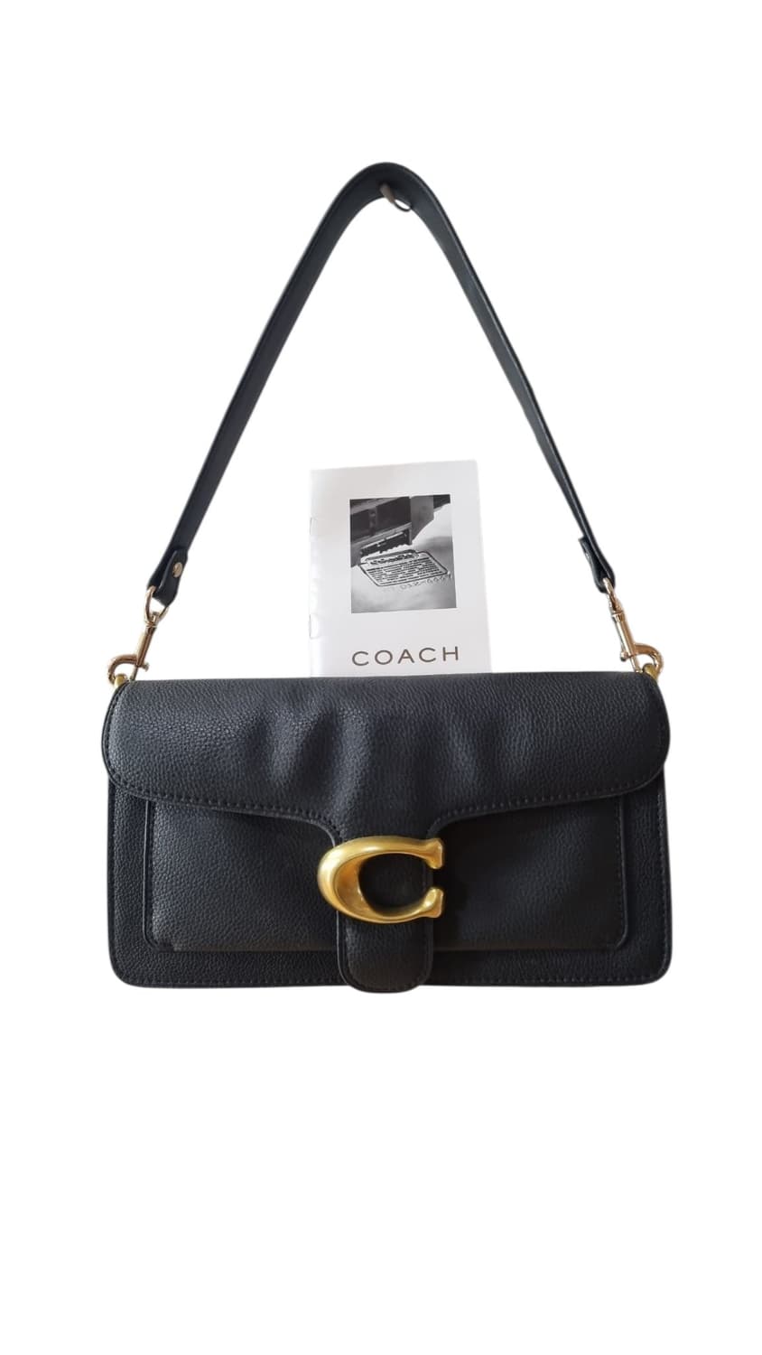 코치 태비 숄더 백 26(Tabby Shoulder Bag 26) 블랙 상품이미지1