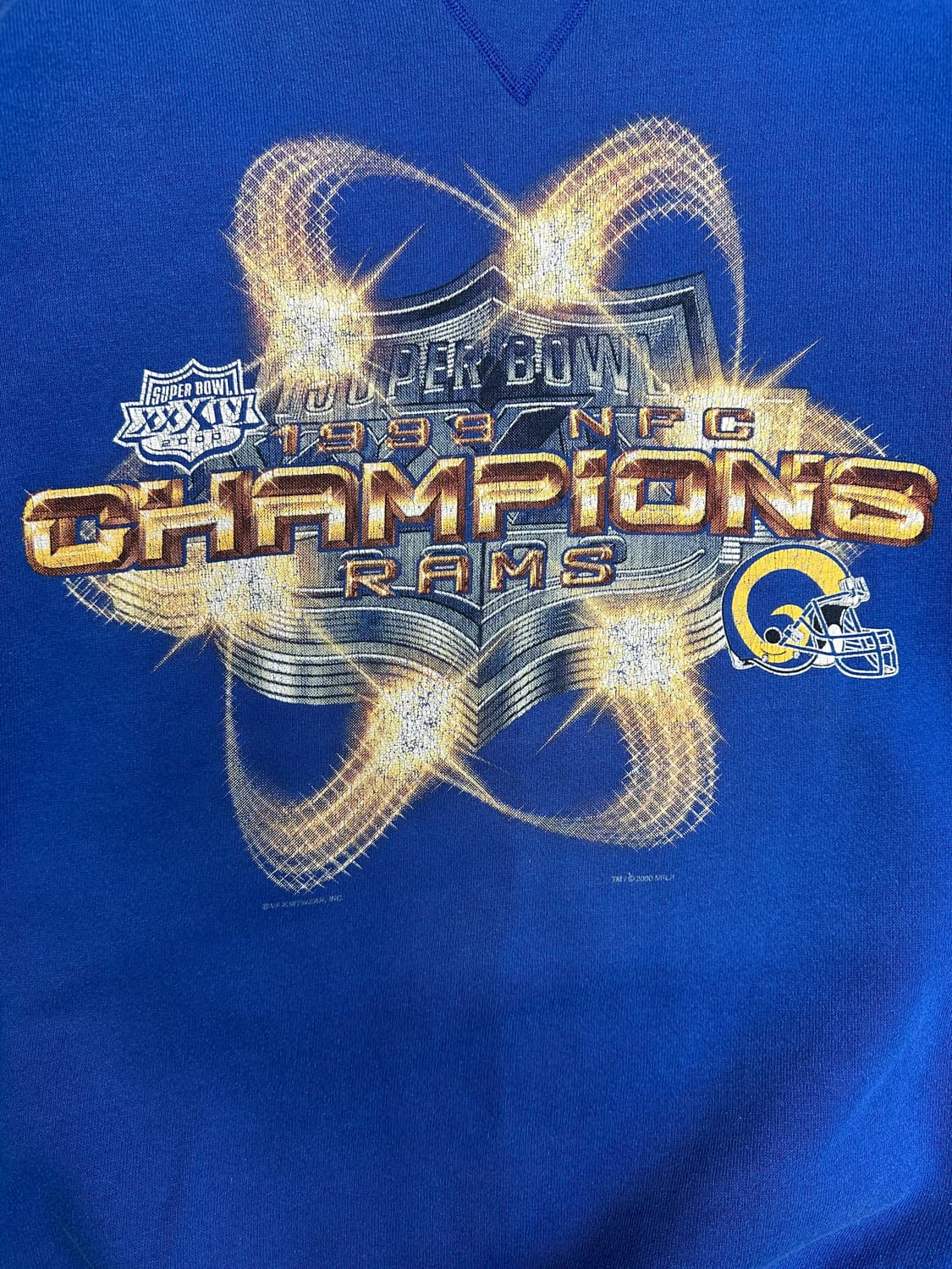 M. J. Soffe 램스 챔피언 맨투맨 XL 상품이미지2