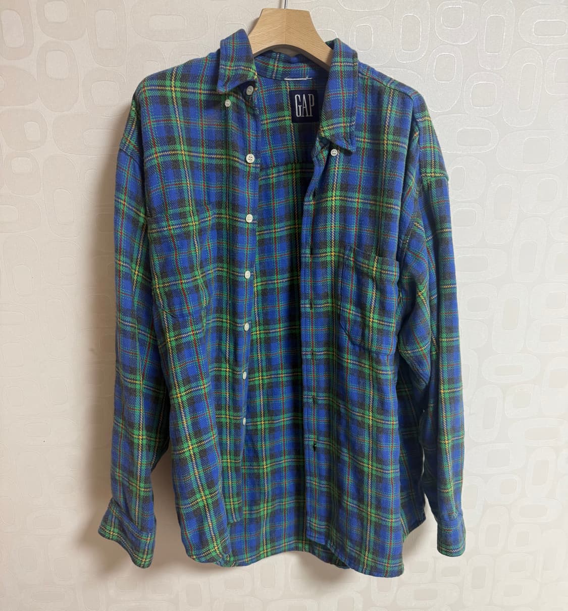 90S GAP 체크 셔츠 상품이미지1