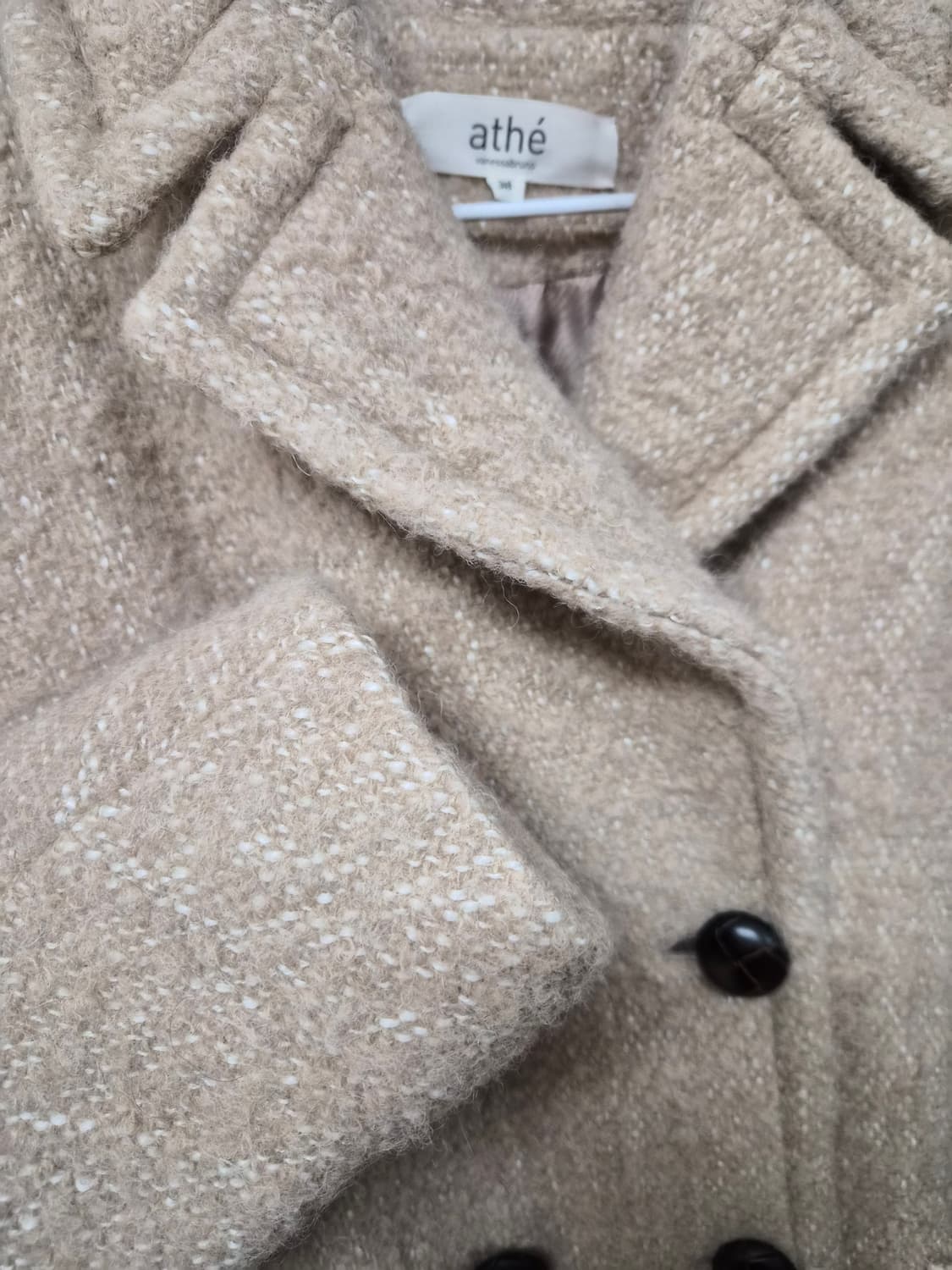 아떼 바네사브루노 알파카 수지 하프코트 상품이미지5