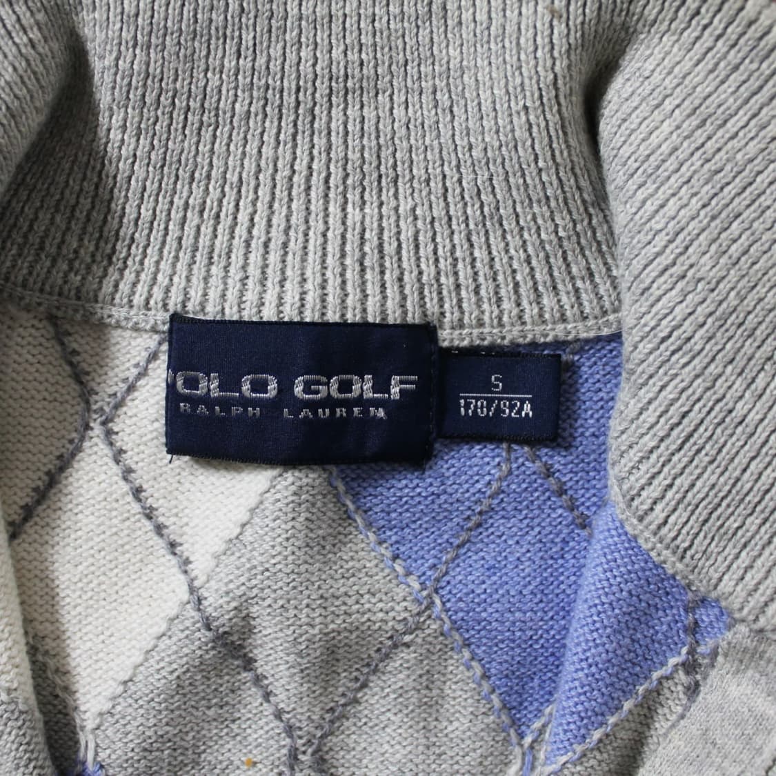 Polo golf 폴로 골프 체크 니트 베스트 상품이미지3