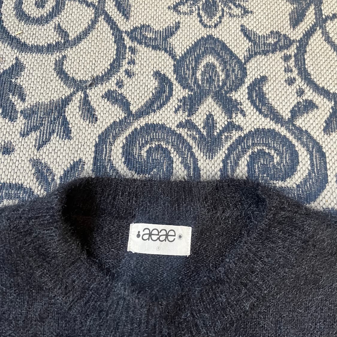 1 aeae 웹 로고 니트/W2309 상품이미지4