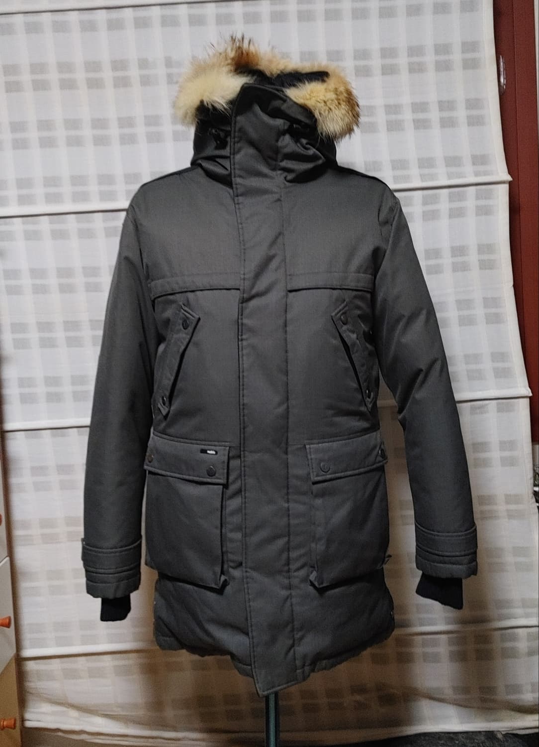 (nobis) 노비스 야테시 카키그레이 패딩 점퍼 XS (95~100) 상품이미지4