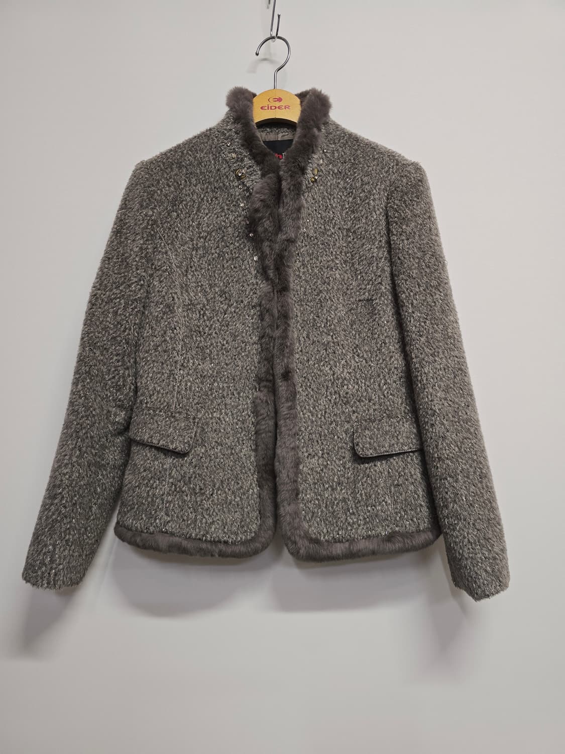 요하넥스 모알파카 렉스퍼 트리밍 자켓 상품이미지1