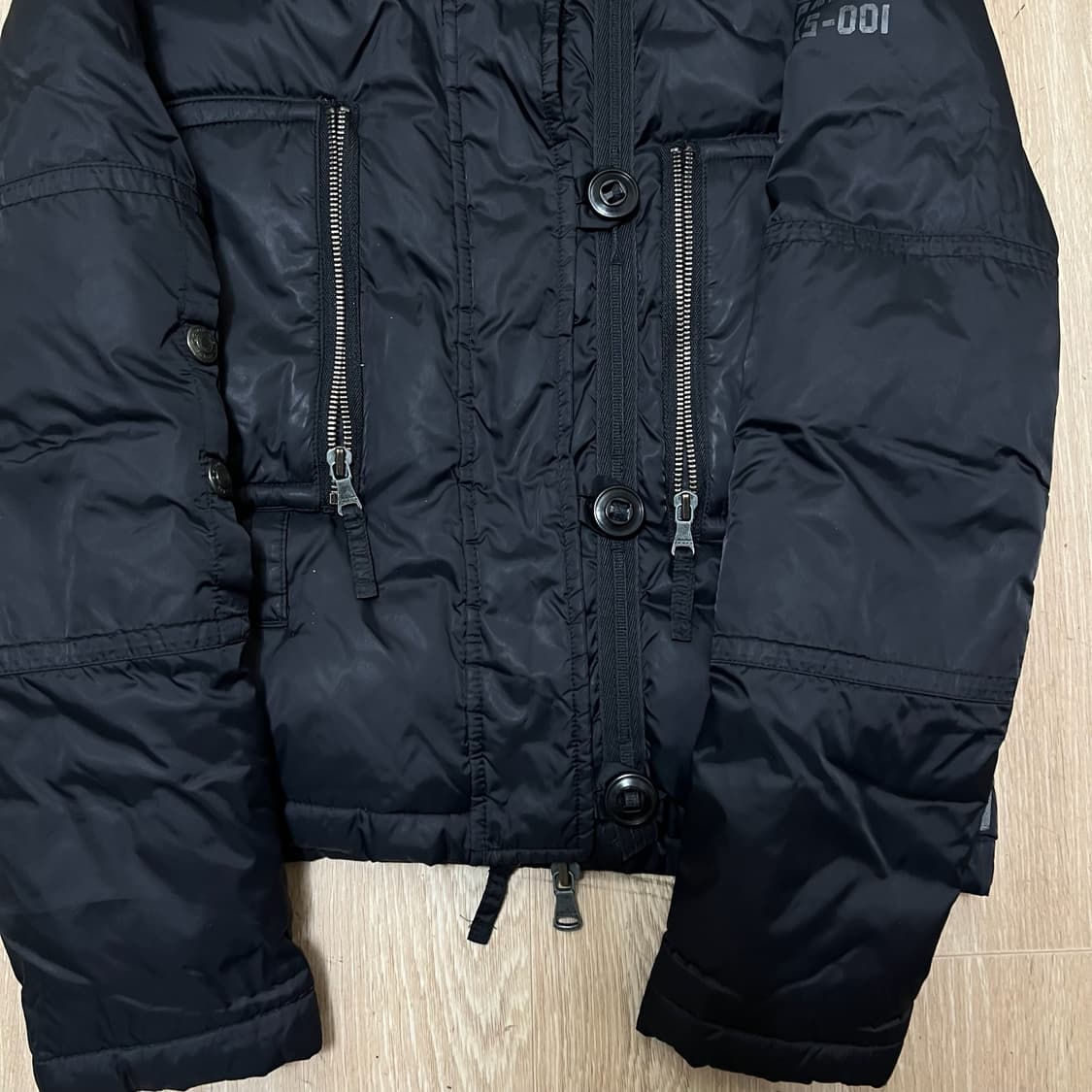 캘빈클라인 여성 포켓 푸퍼 숏패딩 S/90  상품이미지4