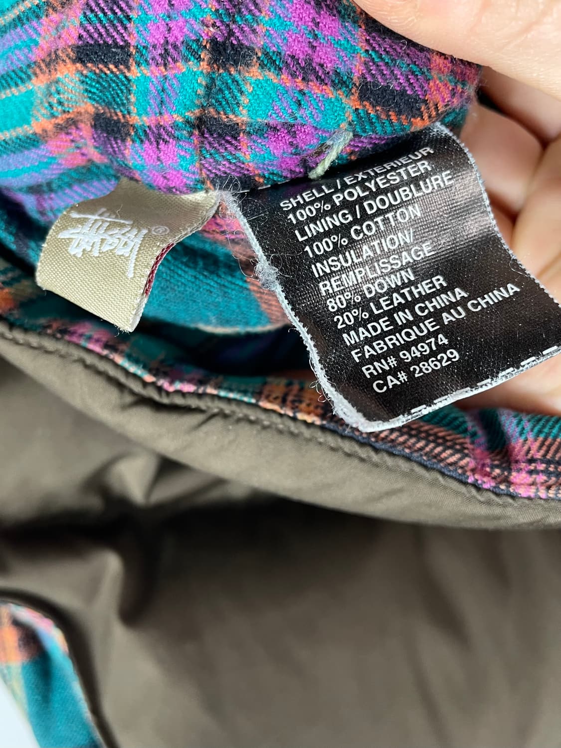 스투시 투톤 오버핏 베스트 다운패딩 (on.370) 상품이미지6