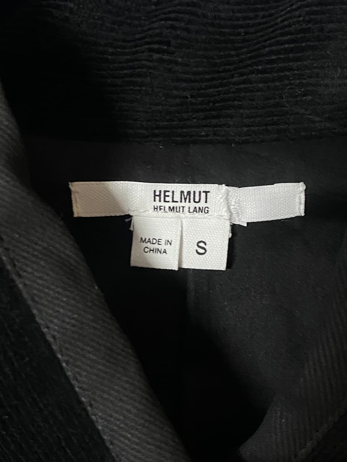 Helmut Lang 헬무트랭 블랙 배색 자켓 S 상품이미지4