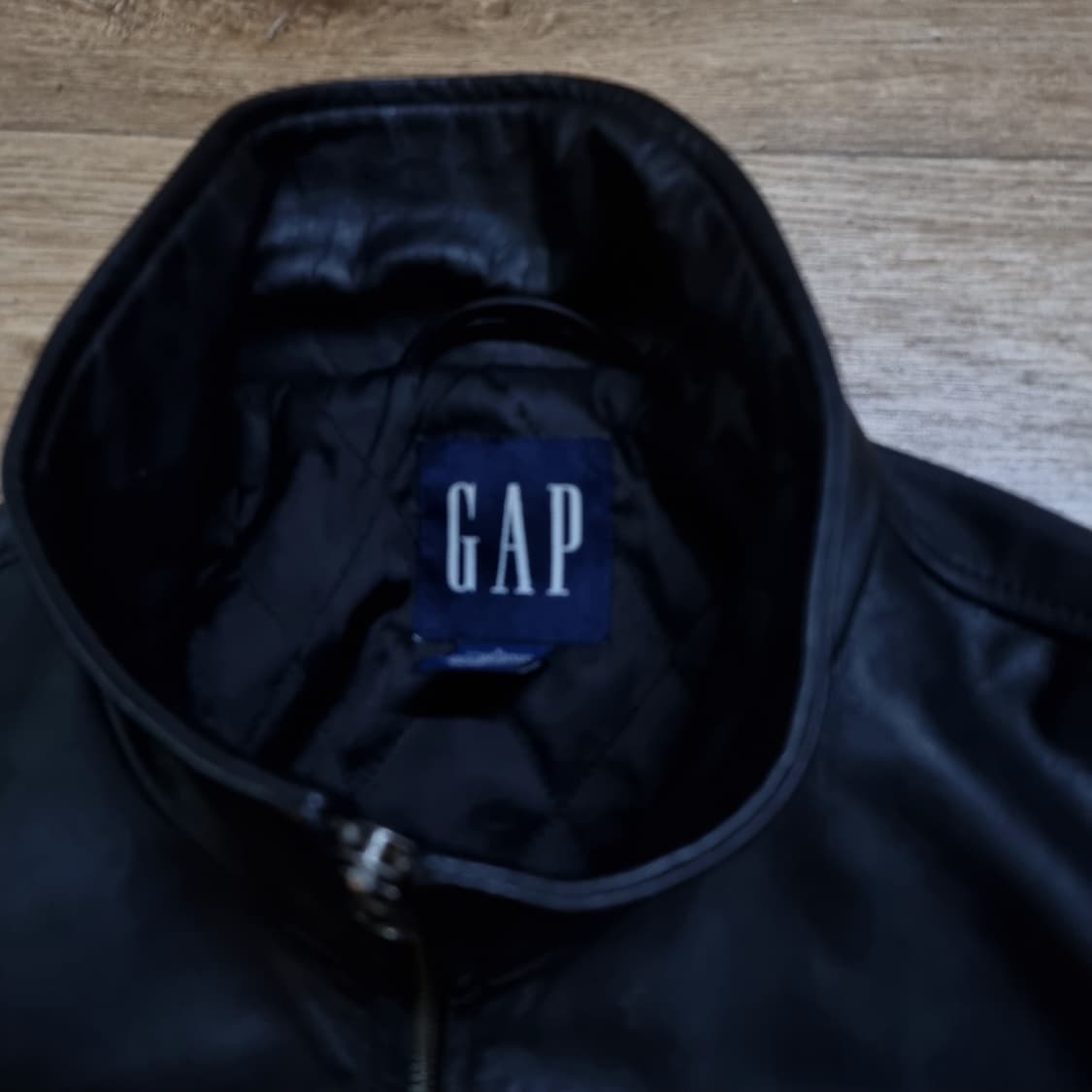 올드갭 지퍼 레더 자켓 L 상품이미지3