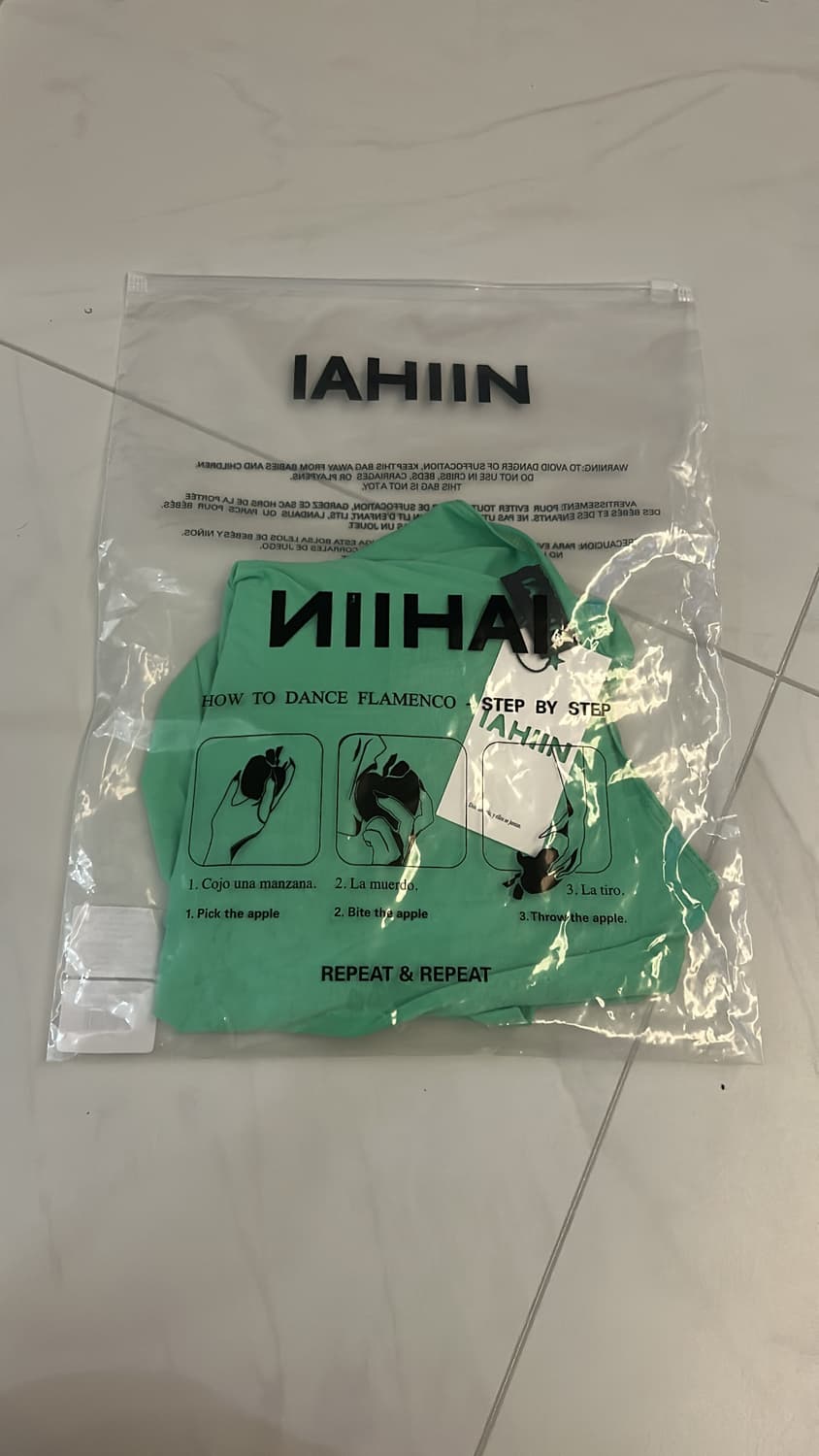 니하이 (nii hai) HALO DRESS Mint 새상품 상품이미지1