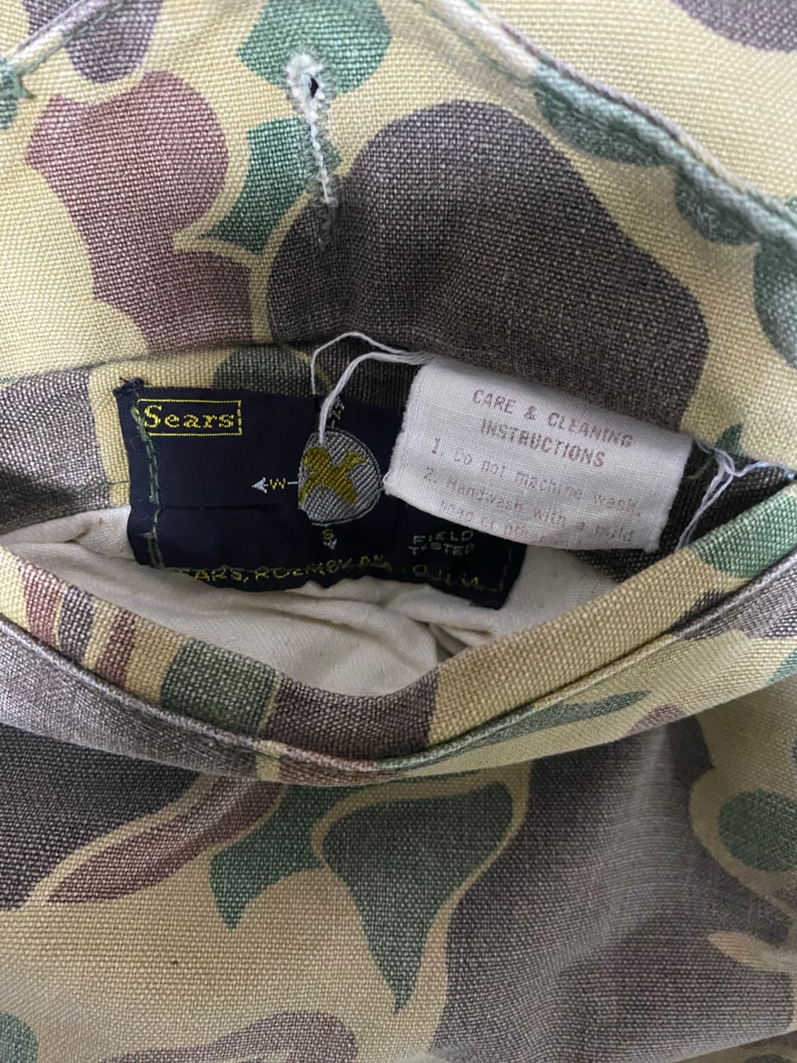 70s Sears 덕카모 헌팅 팬츠 상품이미지7