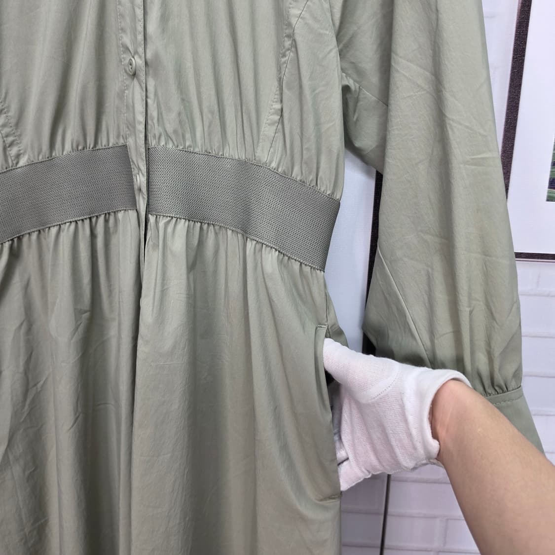 쥬시쥬디 카기색 롱원피스 드레스 85사이즈 상품이미지3