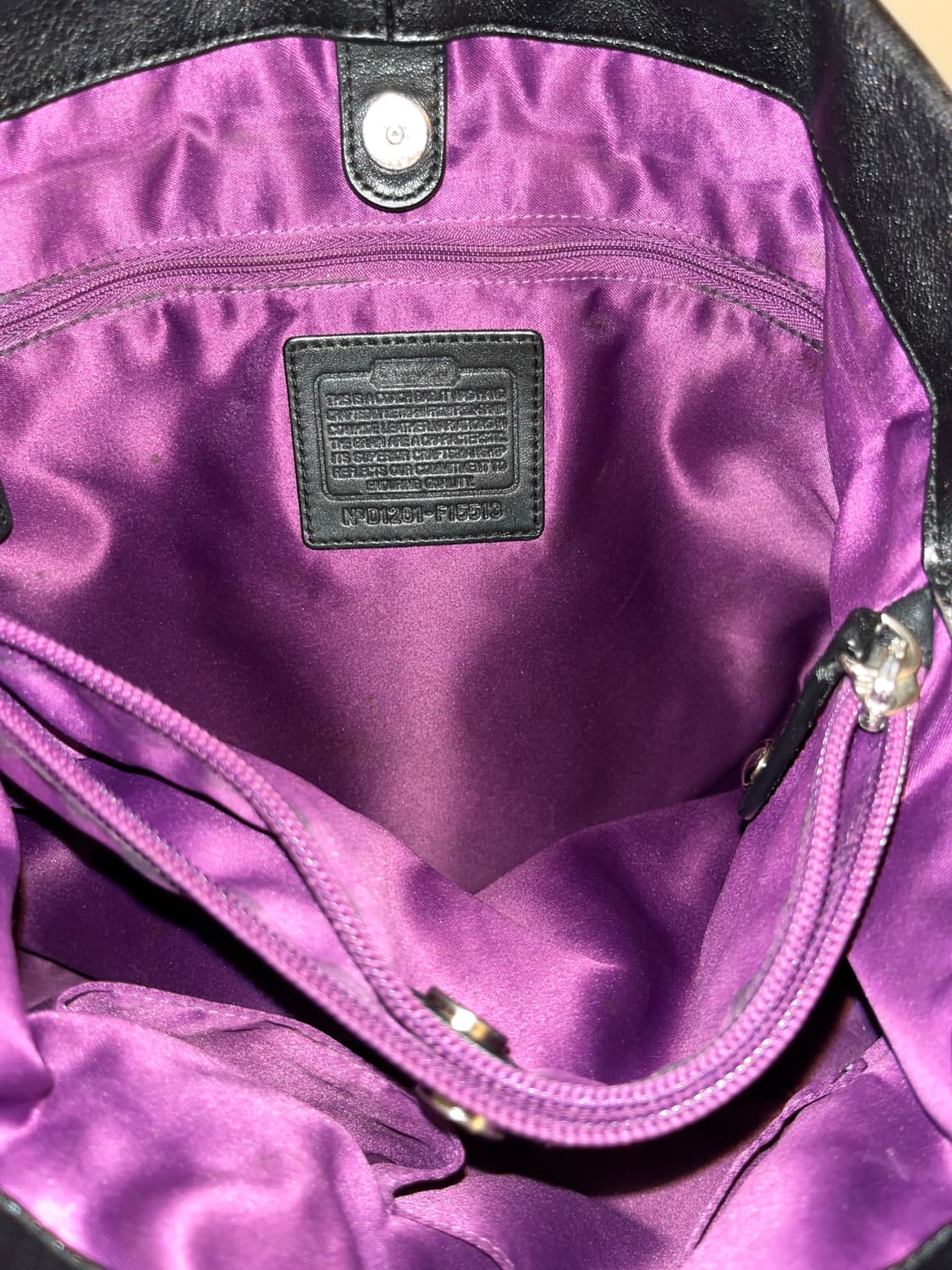 Coach All Black Shoulder bag 상품이미지8