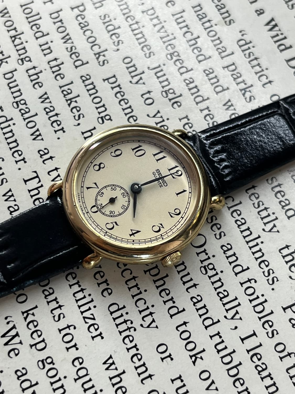 SEIKO 레이디스 독립초침 쿼츠 상품이미지2