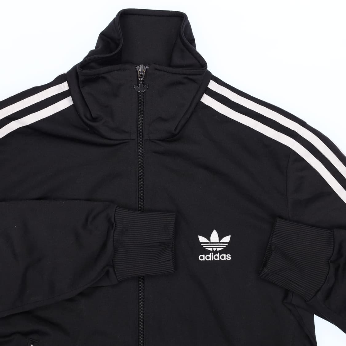 [95] 아디다스 검흰 백로고 파이어버드 트랙탑 집업 져지 N6932 상품이미지4
