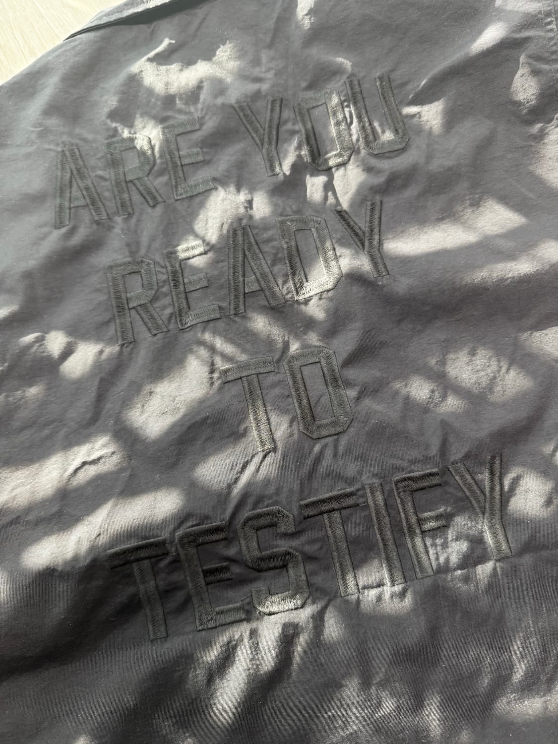 퍽트 FUCT SSDD 투웨이 올블랙 자켓 XL 상품이미지4