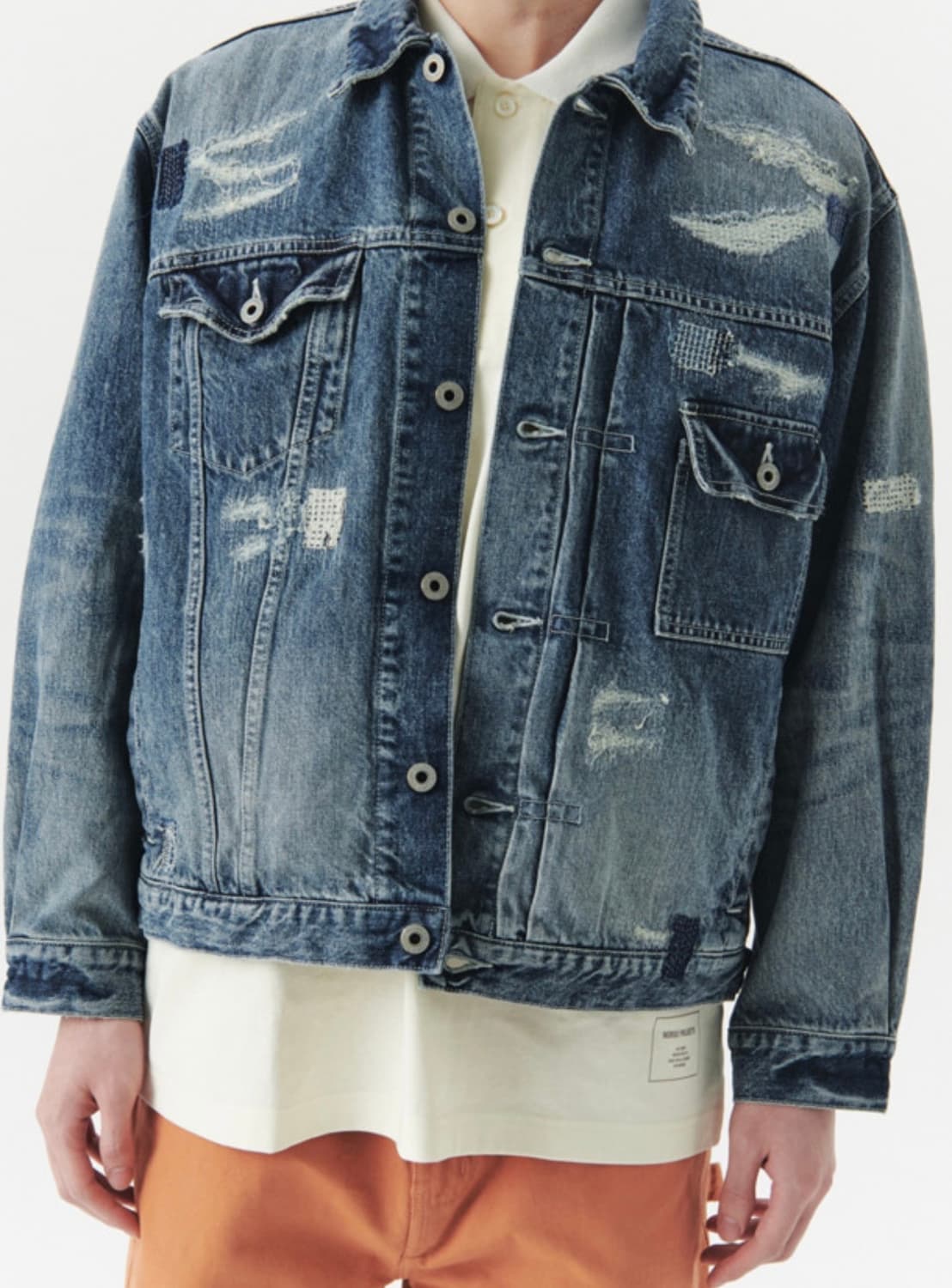 FDMTL 인디고 5YR 워싱자켓 (100) 상품이미지1