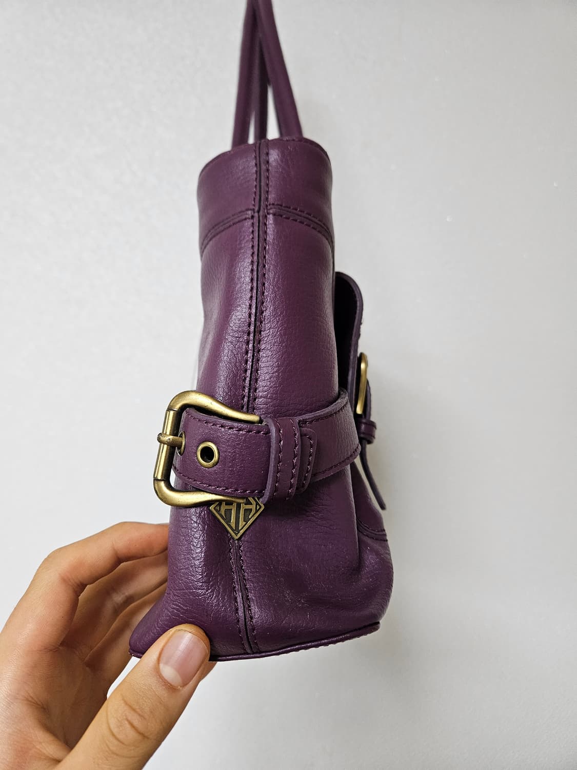 [최저가 단돈 2만원] 하디 애미스 자주색 명품 토트백 상품이미지2