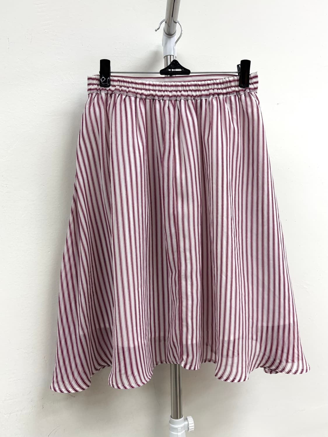 빈티지 핑크 스트라이프 스커트 상품이미지6