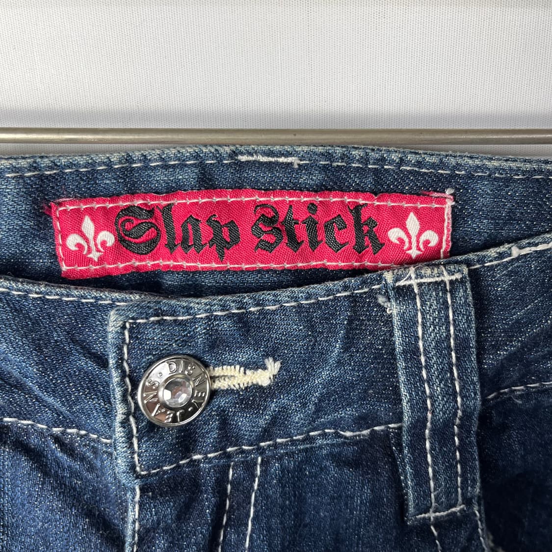 [Slap Stick] 펑크 로우라이즈 부츠컷 데님팬츠 상품이미지4