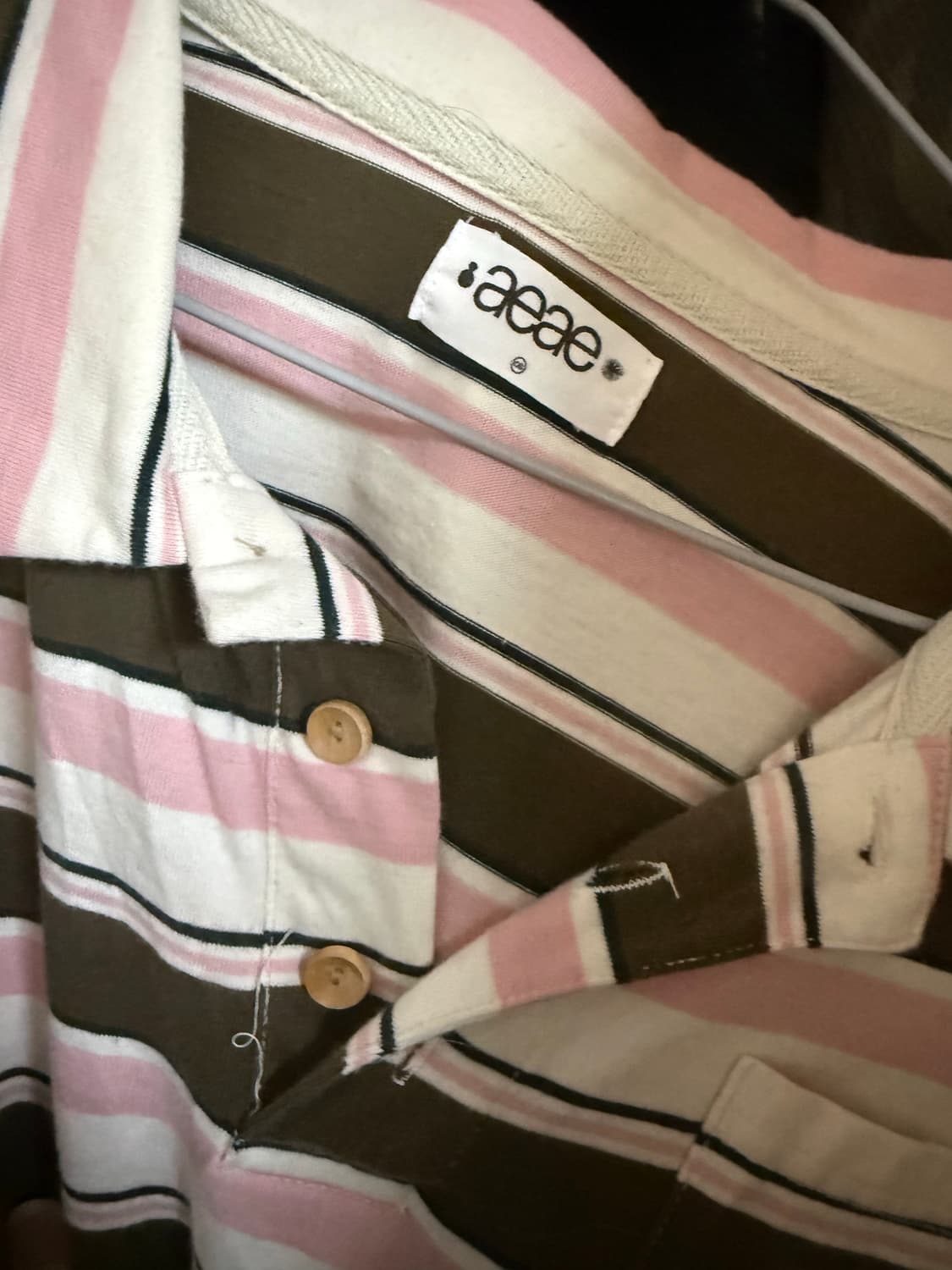 aeae STRIPE PK T-SHIRTS 피케 티셔츠 상품이미지4