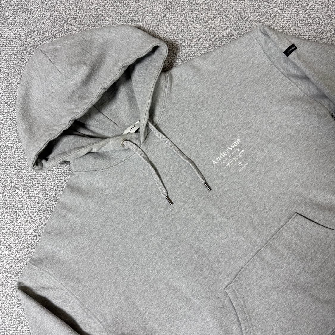 앤더슨벨 후드티 M 상품이미지5