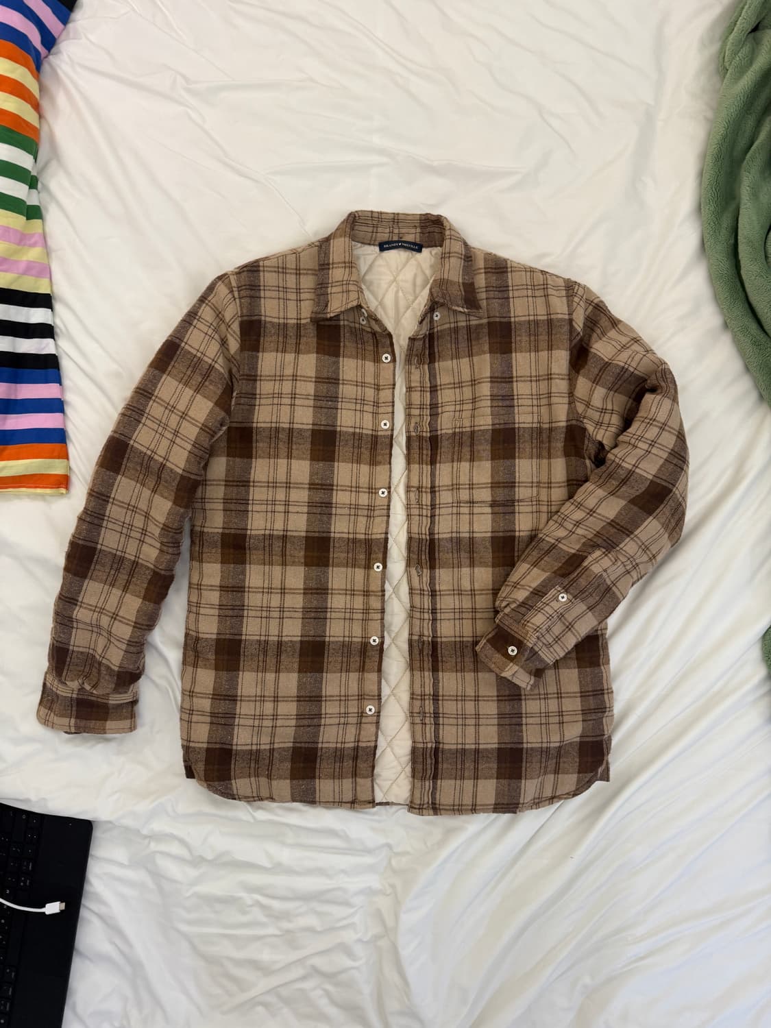 브랜디멜빌 퀼팅셔츠 상품이미지1