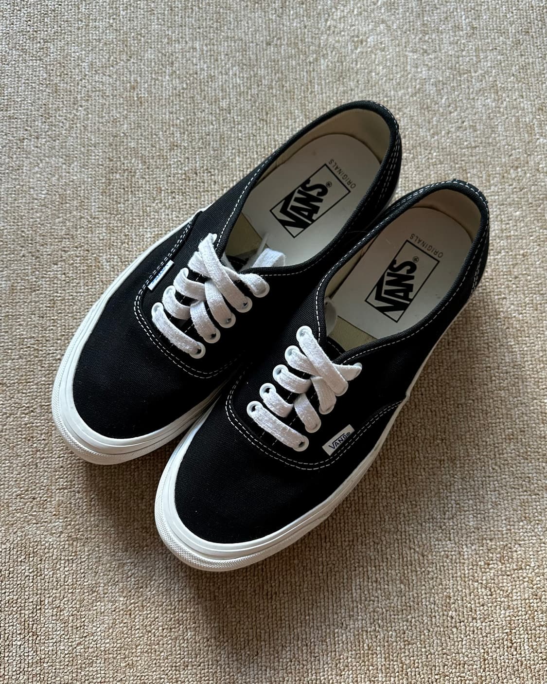 반스 볼트 어센틱 블랙 (size 260) 상품이미지2