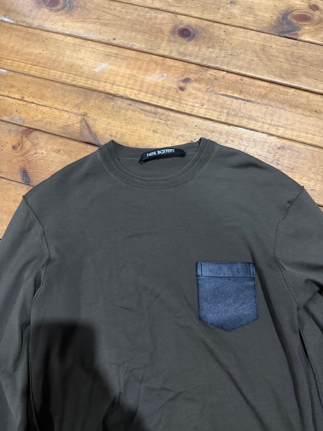 닐바렛 레더패치니트 상품이미지3