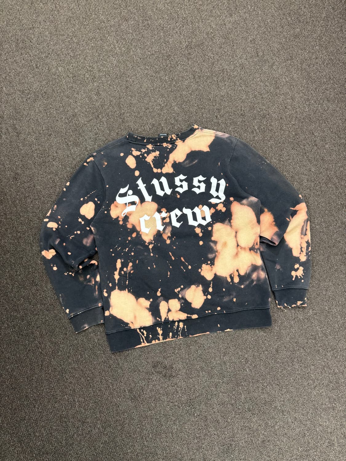 M)스투시 빈티지 타이다이 커스텀 기모 스웻셔츠 상품이미지5