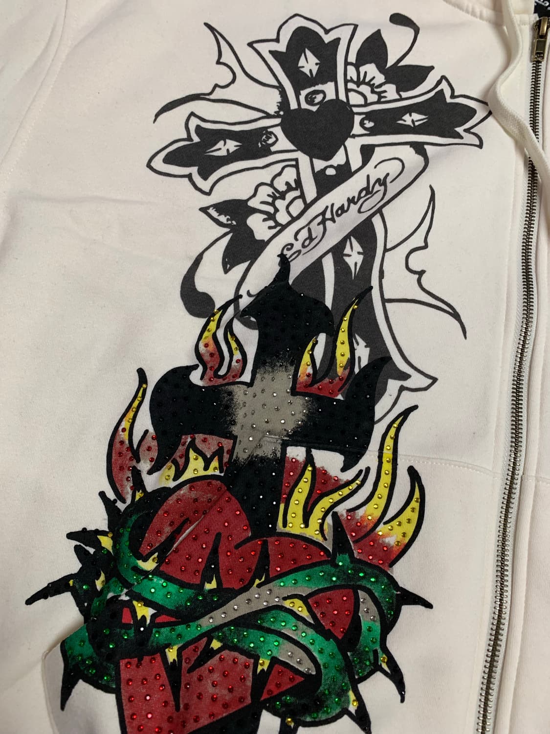 에드하디 오버핏 후드집업 상품이미지3