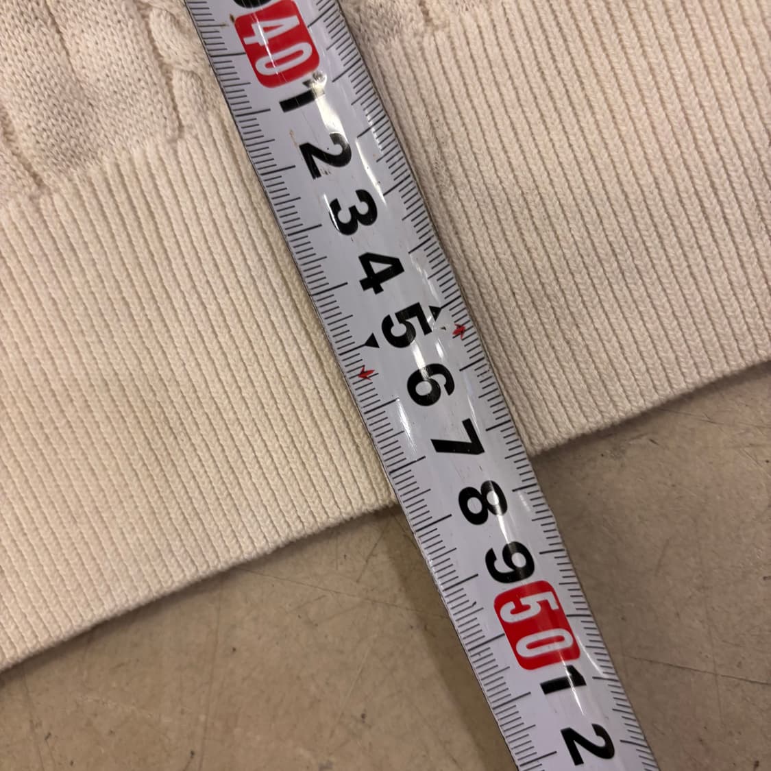 키르시 스몰로고 케이블 반팔니트 상품이미지4