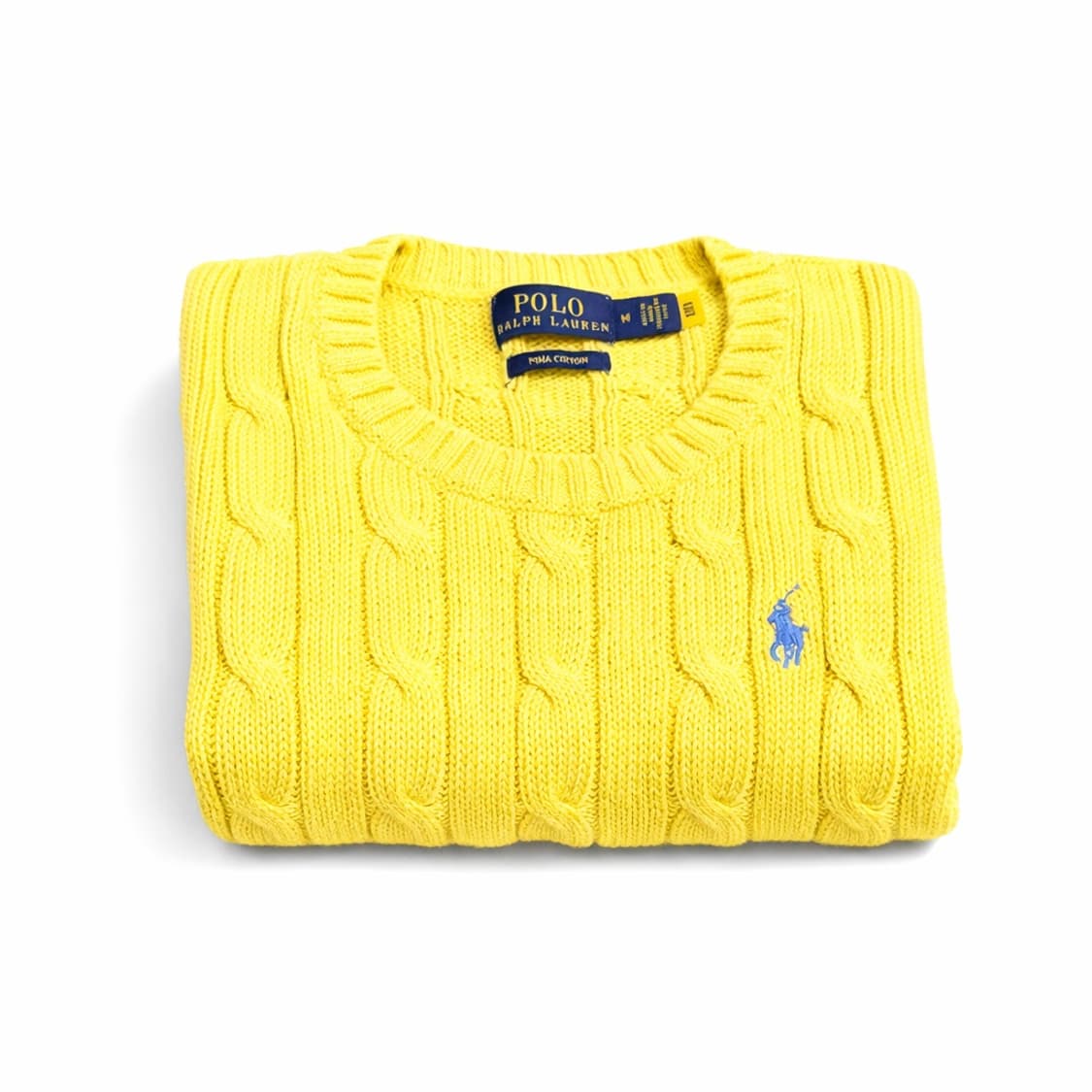 폴로 레몬 케이블 반팔 니트 / S 상품이미지5