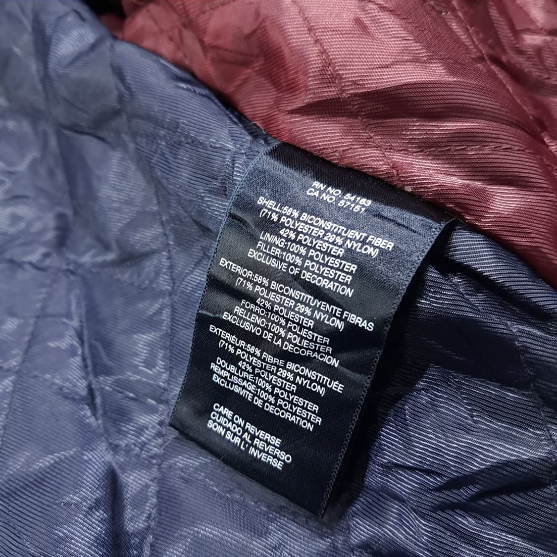 CL902 XL 타미힐피거 퀼팅 블랙 자켓 아우터 상품이미지7