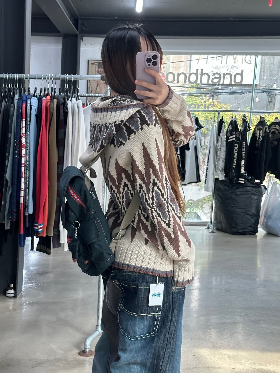 히스테릭글래머 후드 코위찬 집업 상품이미지3