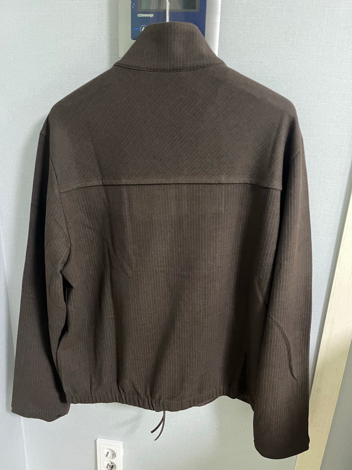 FULL KNIT ZIP UP (BROWN) 상품이미지3