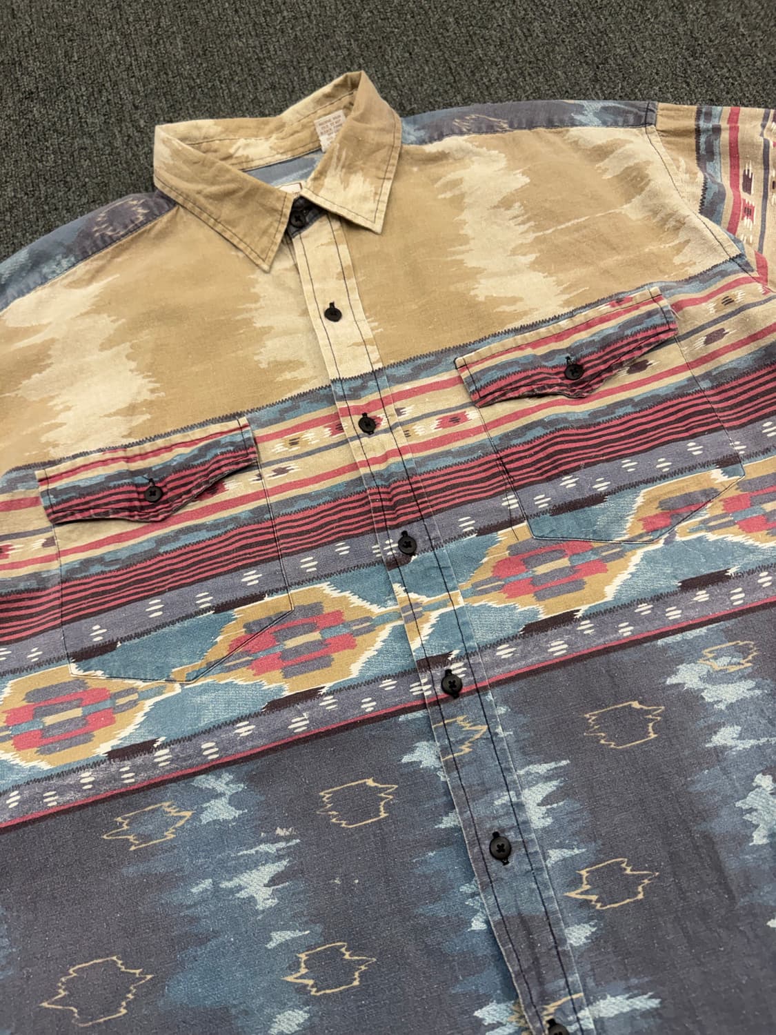 OS)American vintage 나바호 패턴 셔츠 상품이미지3