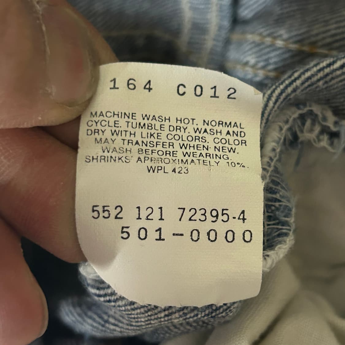 [Levi's] 리바이스 USA 501XX 데님팬츠 상품이미지6