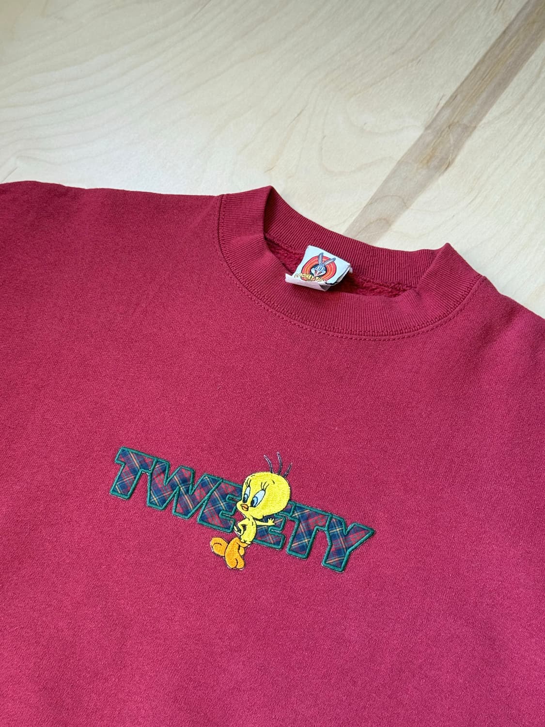 Usa made Looney Tunes Tweety Sweatshirt  상품이미지3