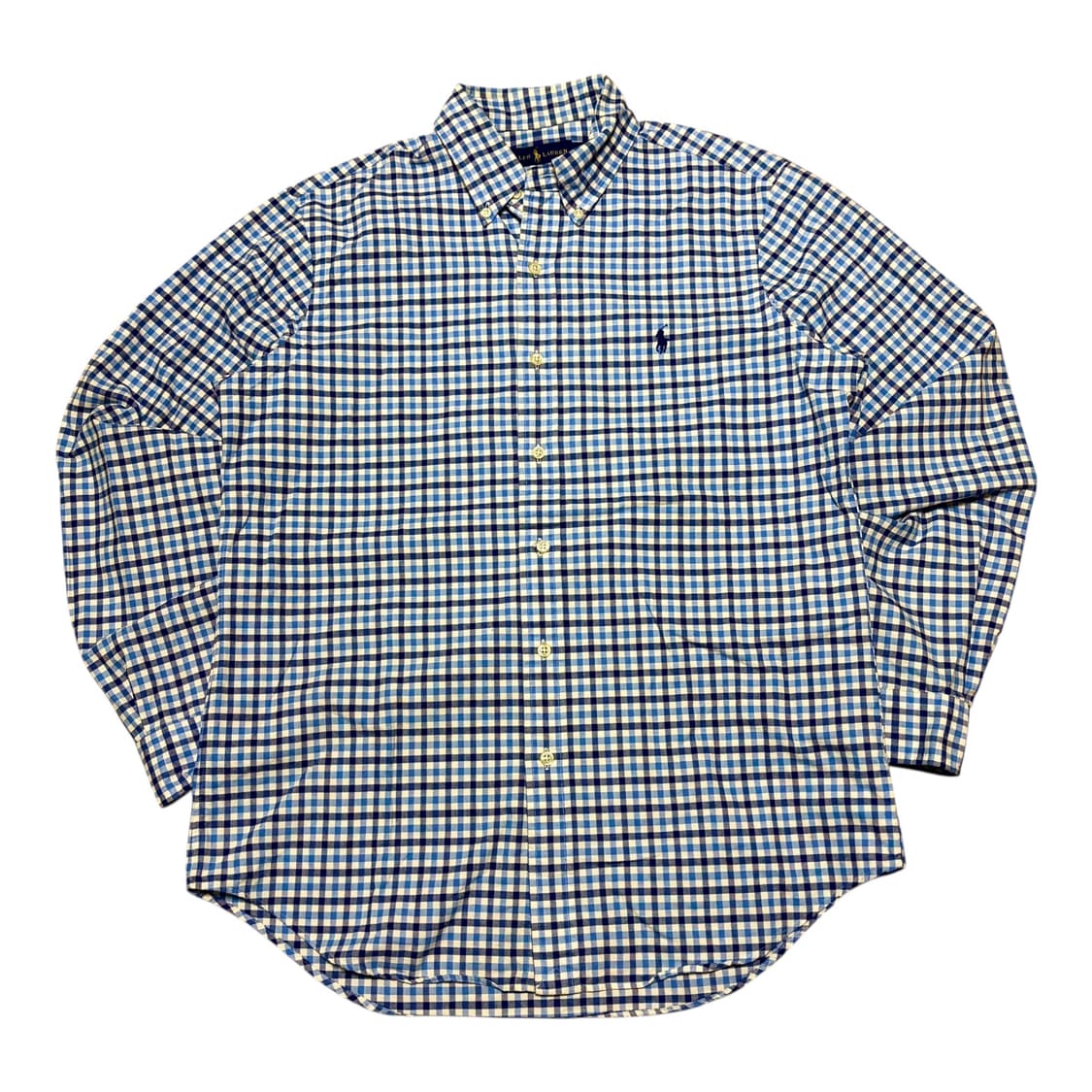 폴로 랄프로렌 깅엄 체크패턴 셔츠 상품이미지1