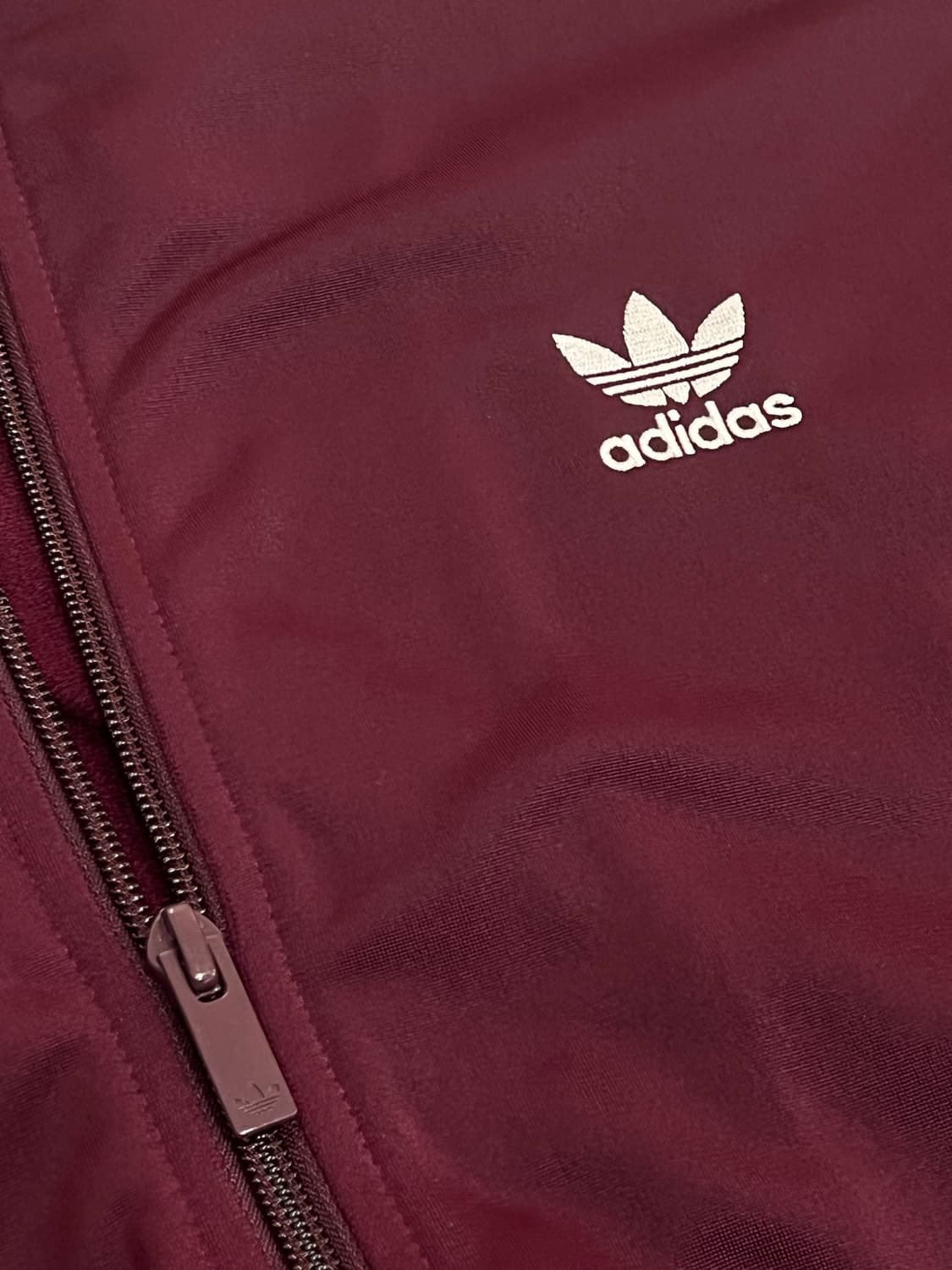 아디다스 파이어버드 버건디 져지 트랙탑 XL 상품이미지9