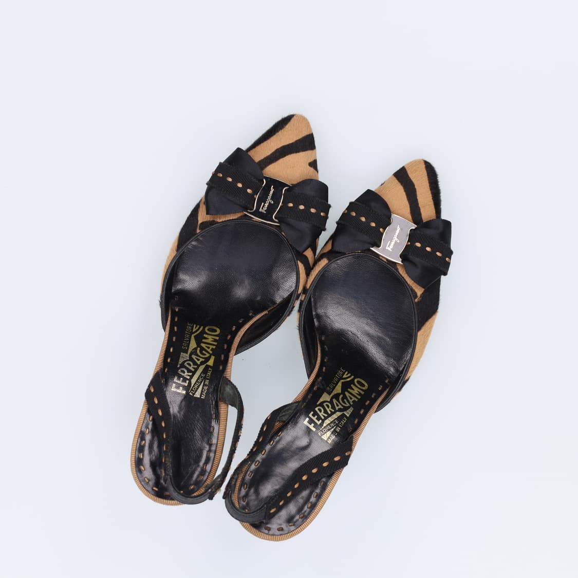 7 2/1 페레가모 여성 호피 뮬 0306H1 상품이미지1