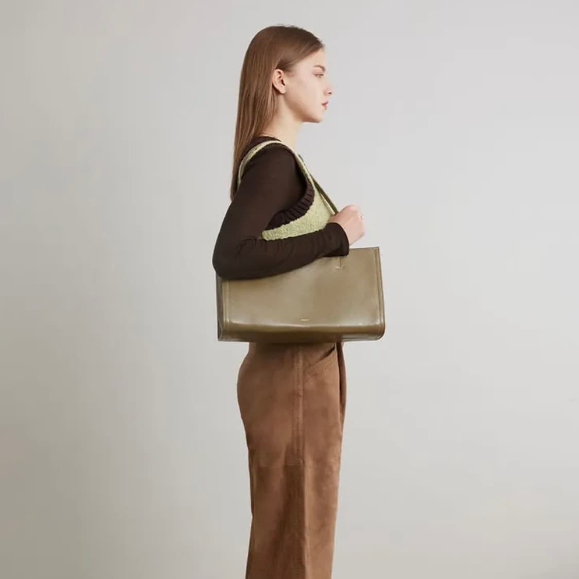 STANDOIL 스탠드오일 Oblong bag 오블롱백 바질 상품이미지2