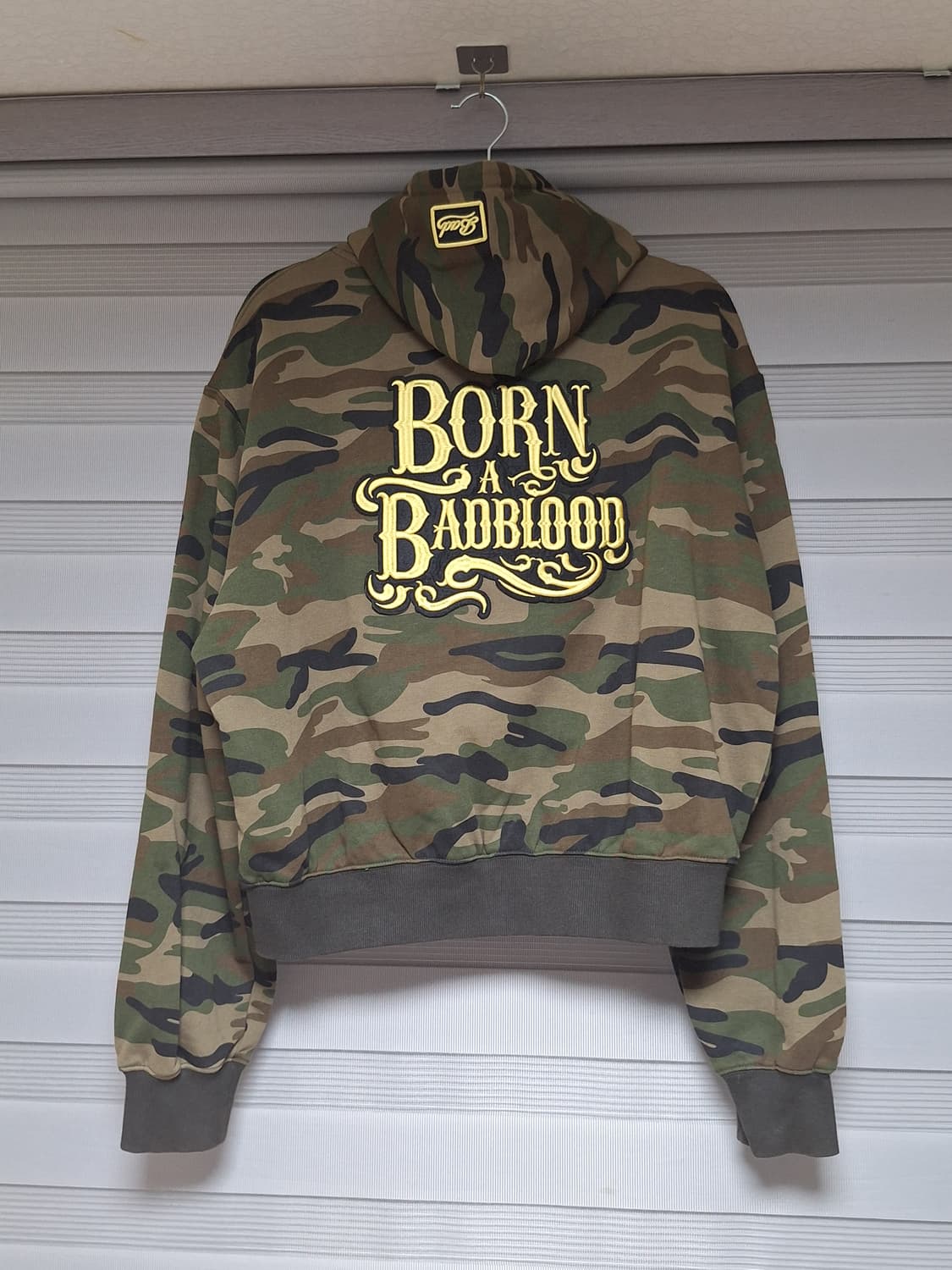단종 배드블러드 희귀 밀리터리 카모 후드집업 상품이미지1